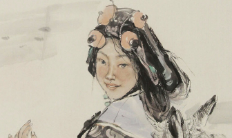 造型生动简洁,人物神态传情 | 于鸣辉人物画作品赏析【博宝·资讯】