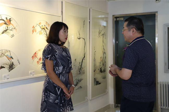 "墨韵花香-马亮中国画作品展"于博宝美术馆隆重开幕-博宝艺术网