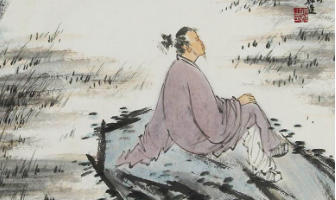 孙峰人物画作品赏析 | 着重表现古代文人雅士在旷野中的状态,具有艺术