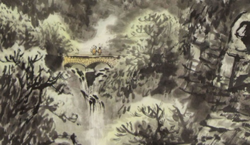 博宝·资讯 | 王士年国画山水作品赏析: 奇峰竞