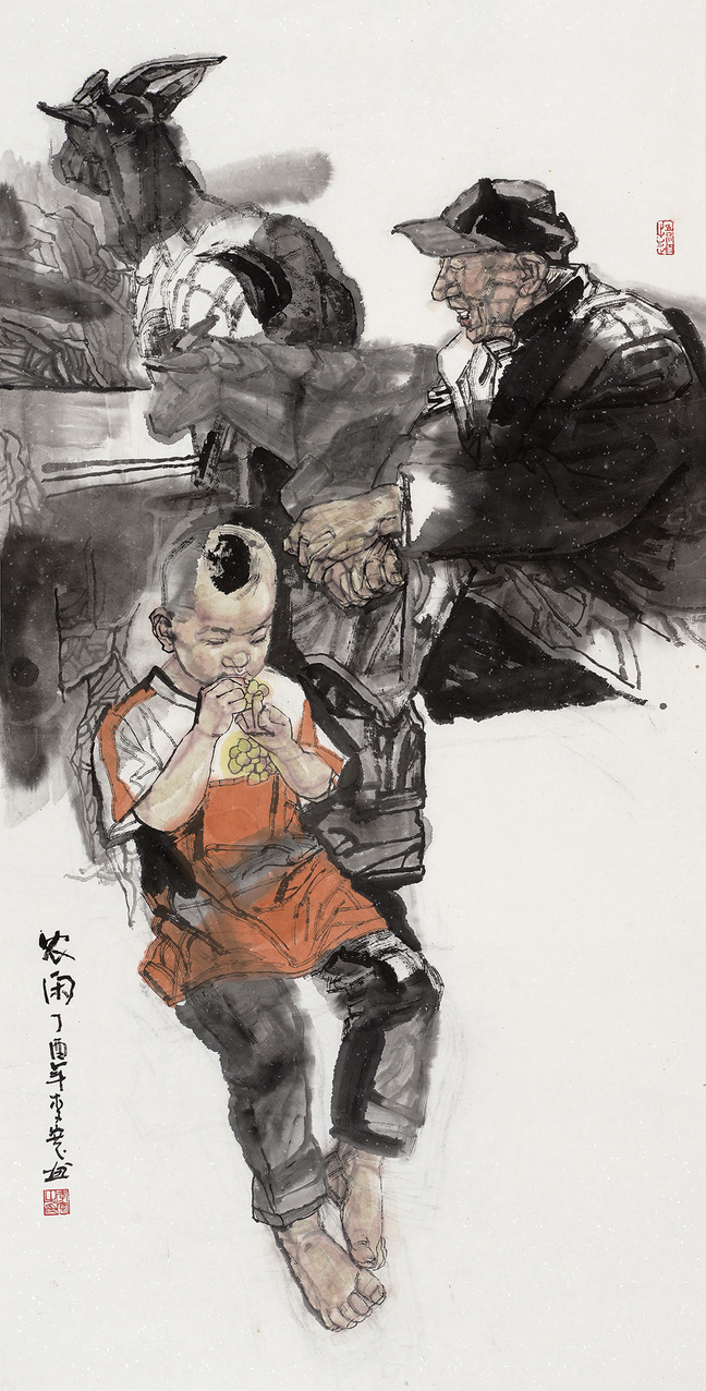 跳出造物局限的模式化,在水墨实验中完成了由传统特征,向现代审美的拓