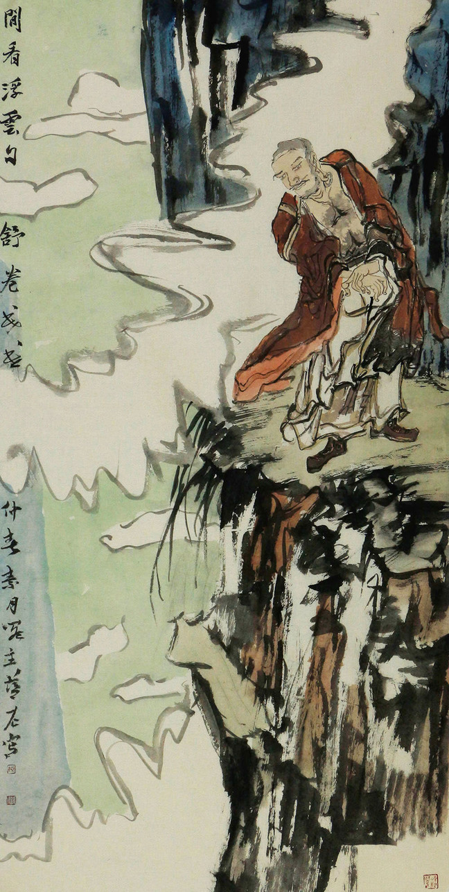 博宝·资讯 | 练小妮国画写意人物作品赏析:超然的禅意,脱俗的境界