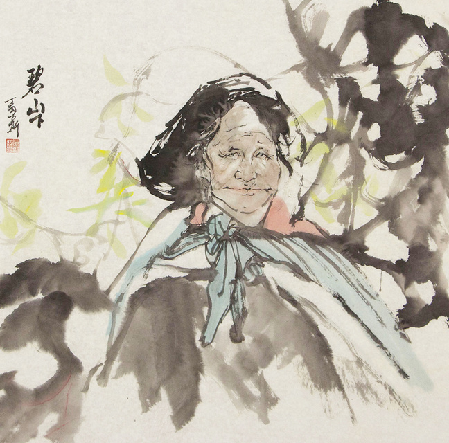 博宝·资讯 | 万斯国画人物作品赏析:写意色彩强,生活情趣浓