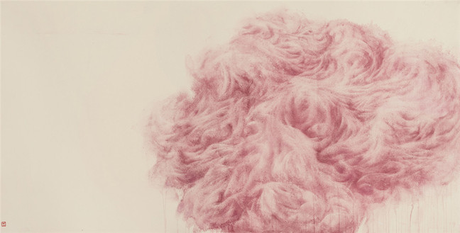 2 许经文  幻系列之二十九  132x 66CM  纸本设色   2018.jpg