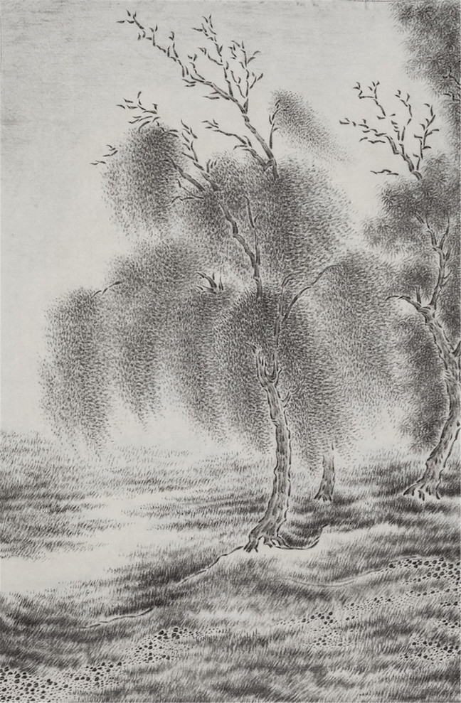 14 梅婉婷  限  No.6  38 x 25 cm 绢本设色  2013.jpg