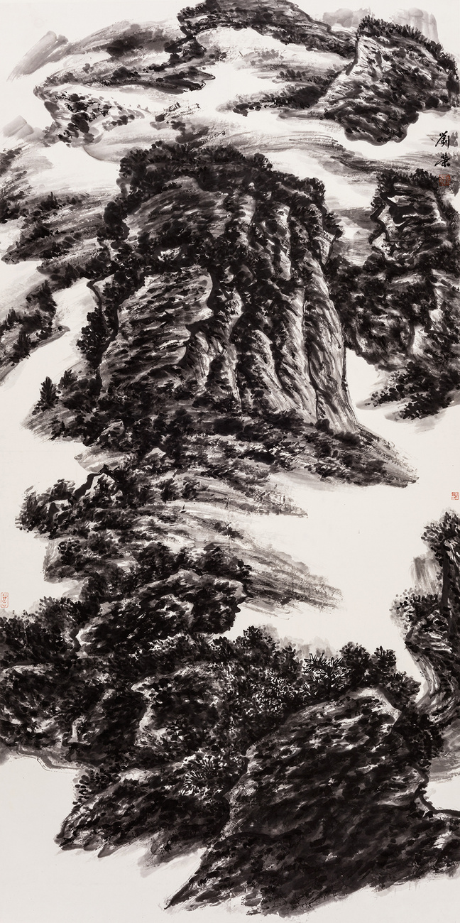 国画作品作品欣赏展览作品刘荣,1968年,生于北京,祖籍四川省成都市.