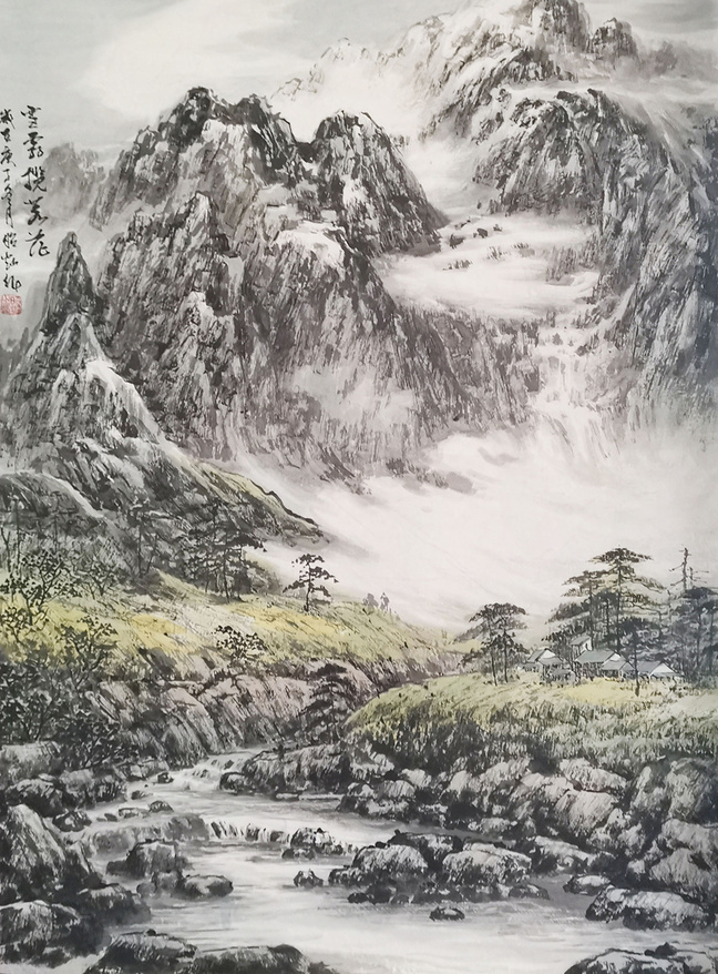 王昭灿艺品万家2022名家水墨迎新邀请展暨苏州虎丘山风景名胜区写生